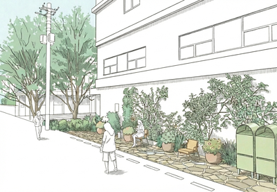 D5 랜더링 이미지 스케치화